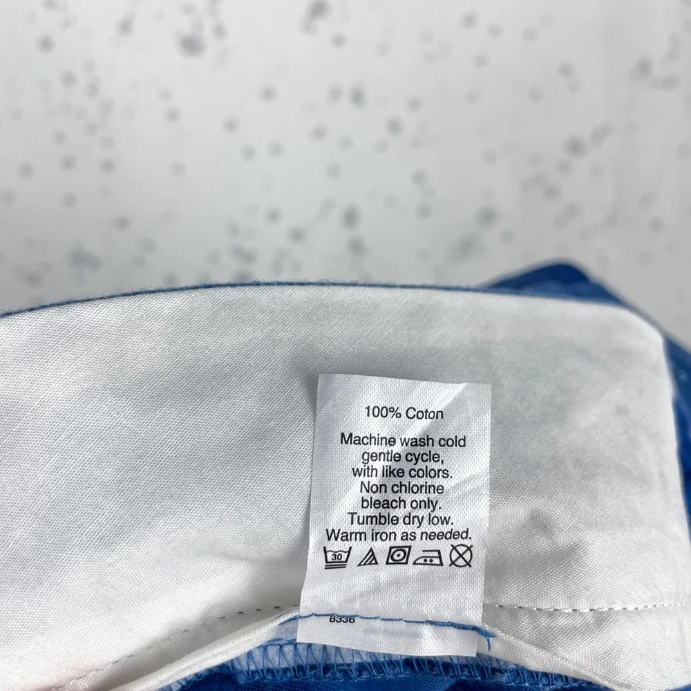 NWT J. Crew Factory Varick Shorts 35W Blue